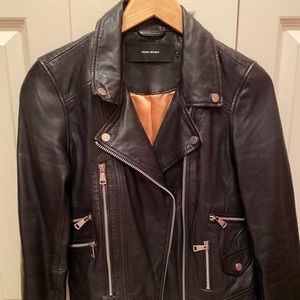 Vero Moda Short Genuine Leather Jacket